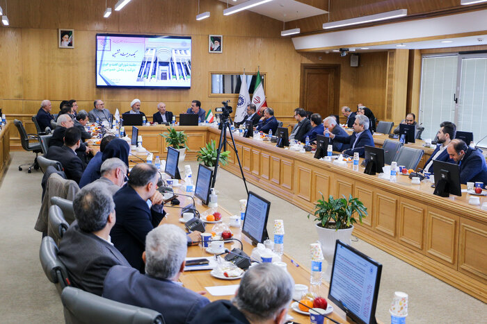 نشست شورای گفتگوی دولت و بخش خصوصی خراسان رضوی در محل اتاق بازرگانی مشهد