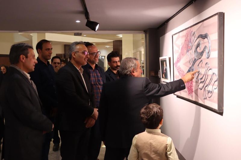 «حسین زارع پور» نقاش ایده ها هنرمندی از دیار قزوین